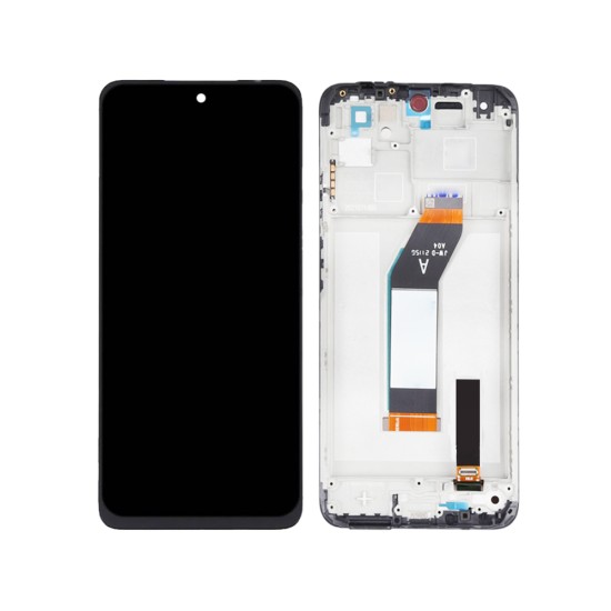 TOUCH+DISPLAY COM FRAME XIAOMI REDMI NOTE 11 4G 6.43" (VERSÃO CHINA) PRETO